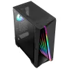 Aerocool MIRAGEBK kompiuterio korpusas su ARGB 12 cm ventiliatoriumi