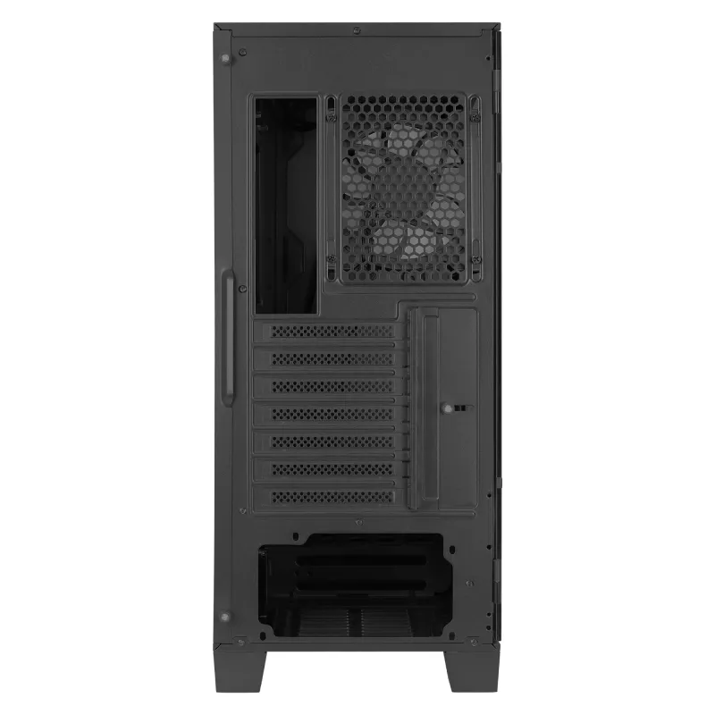 Aerocool MIRAGEBK kompiuterio korpusas su ARGB 12 cm ventiliatoriumi