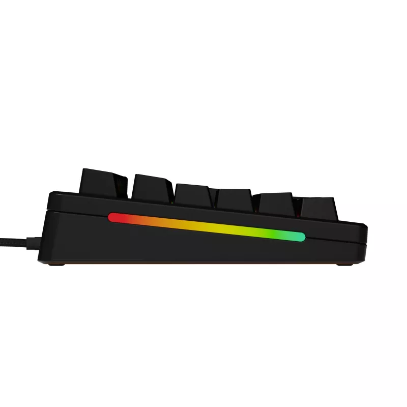 Mechaninė pilno dydžio (100%) laidinė klaviatūra GLORIOUS GMMK 3 — USB, QWERTY, RGB, juoda (JAV išdėstymas)