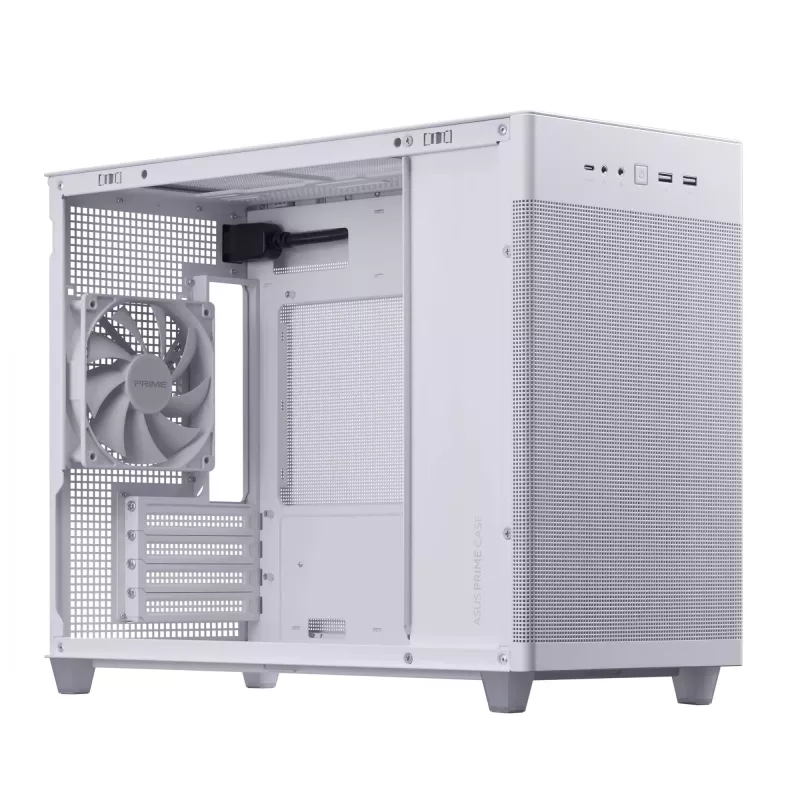 ASUS Prime AP201 MicroATX Mini Tower korpusas baltas