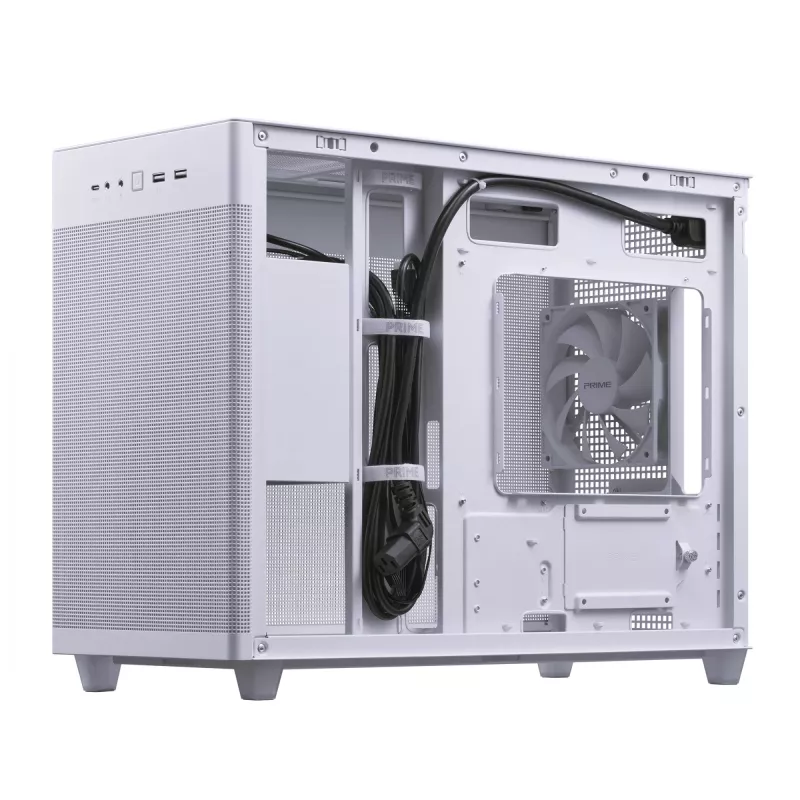 ASUS Prime AP201 MicroATX Mini Tower korpusas baltas