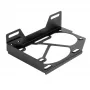 Tvirtinimo rinkinys Silverstone FDP01 plieninis juodas 92x142x35mm