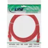 InLine Patch Laidas S/FTP PiMF Cat.6 250MHz PVC varinis raudonas 3m