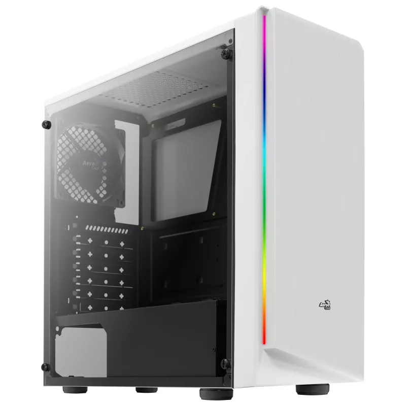 PC korpusas Aerocool Rift Midi Tower Baltas