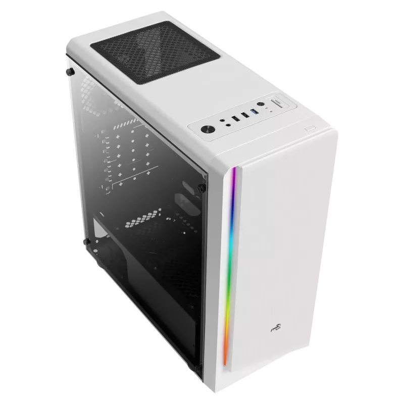 PC korpusas Aerocool Rift Midi Tower Baltas