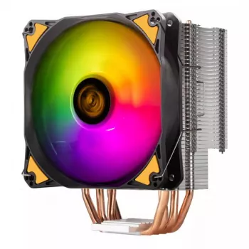 SilverStone AR12-TUF procesoriaus aušintuvas su ARGB apšvietimu, 120 mm