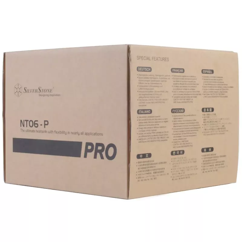 Aušintuvas procesoriui Silverstone NT06-PRO 12 cm