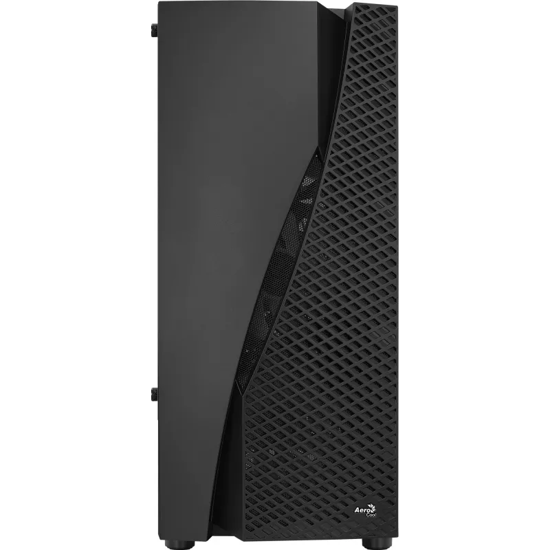 Aerocool WAVEBKV3 ATX kompiuterio korpusas su grūdintu stiklu ir 4 RGB ventiliatoriais, juodas