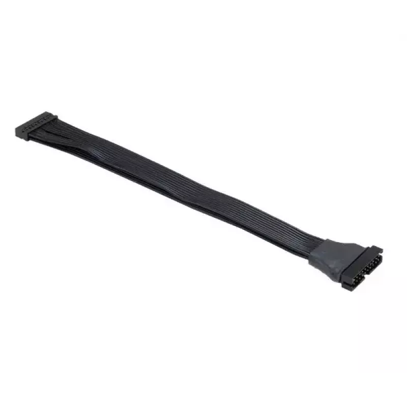 Juostinis USB kabelis Akasa AK-CBUB45-15BK juodas 0,15 m 1 vnt.