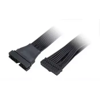 Juostinis USB kabelis Akasa AK-CBUB45-15BK juodas 0,15 m 1 vnt.
