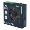 ARCTIC Freezer P12 Pro PST - 120 mm PWM ventiliatorius su kabelio dalikliu