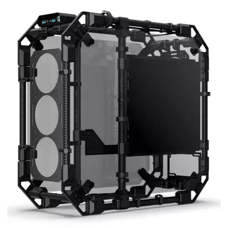 PC korpusas Alphacool Apex Skeleton Full Tower juodas