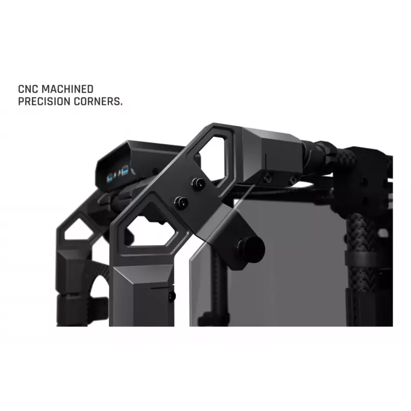 PC korpusas Alphacool Apex Skeleton Full Tower juodas