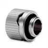 Fittingas EKWB HDC 12 — žalvaris, titano apdaila, aukštis 15 mm, skersmuo 20 mm, vamzdelis Ø 12 mm