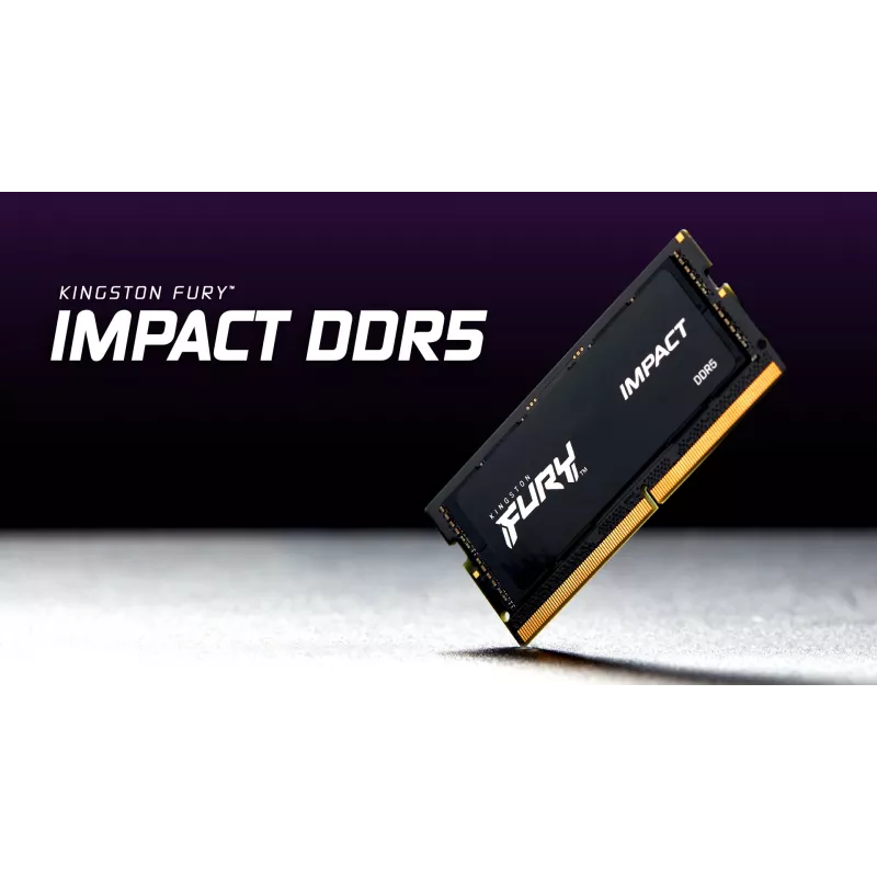 Kingston Technology FURY 16 GB 6000 MT/s DDR5 CL38 SODIMM Impact XMP
