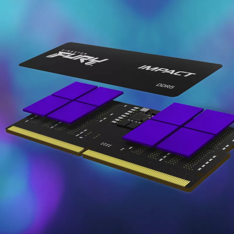Kingston Technology FURY 16 GB 6000 MT/s DDR5 CL38 SODIMM Impact XMP