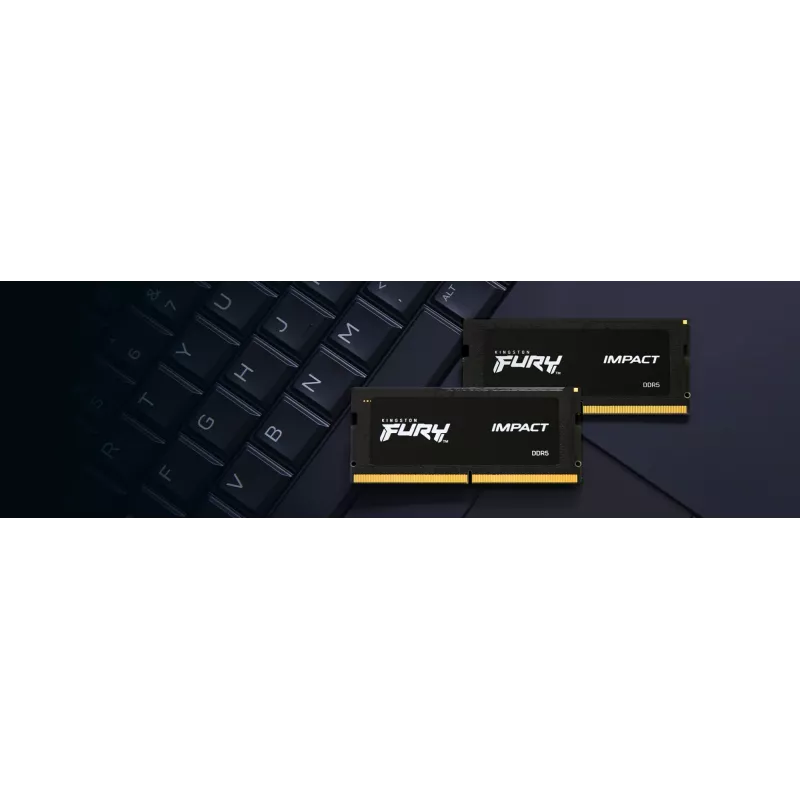 Kingston Technology FURY 16 GB 6000 MT/s DDR5 CL38 SODIMM Impact XMP