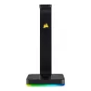 Ausinių stovas CORSAIR ST100 RGB Premium su 7.1 virtualiu garsu ir dvigubais USB 3.1 prievadais