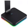 Ausinių stovas CORSAIR ST100 RGB Premium su 7.1 virtualiu garsu ir dvigubais USB 3.1 prievadais
