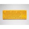 Ducky One 3 Yellow TKL klaviatūra, žaidimų, USB, mechaninė, laida
