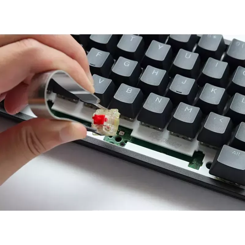 Ducky One 3 Yellow TKL klaviatūra, žaidimų, USB, mechaninė, laida