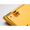Ducky One 3 Yellow TKL klaviatūra, žaidimų, USB, mechaninė, laida