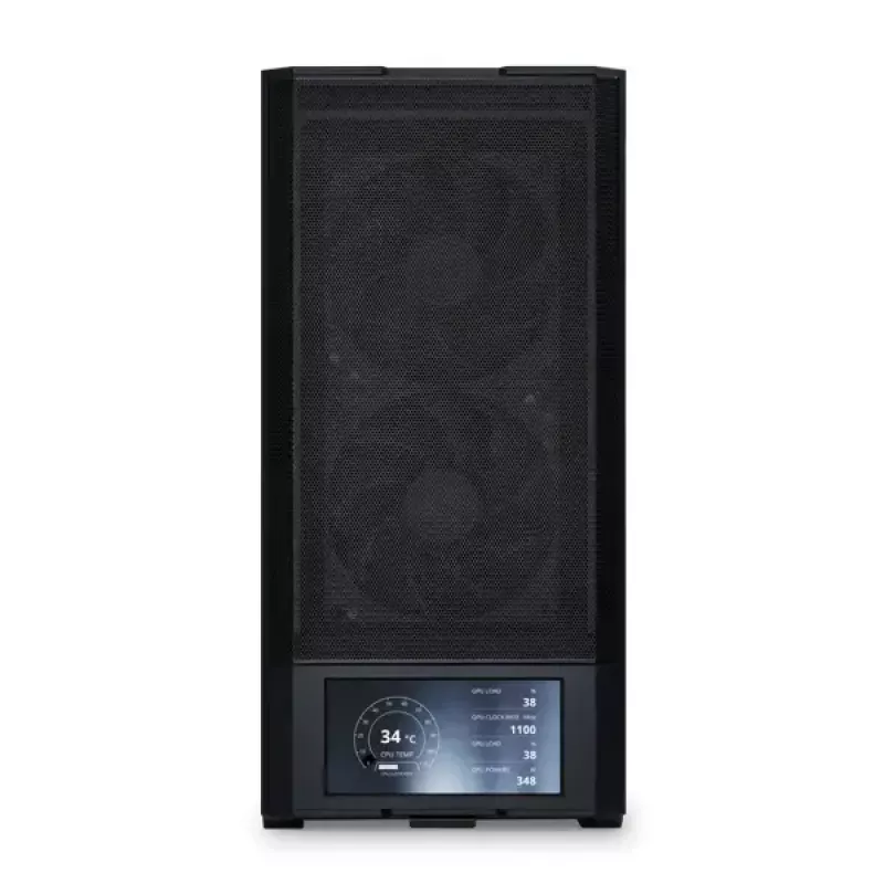 PC korpusas Lian Li LAN207DX Midi bokštas Juodas