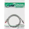 InLine Patch Laidas S/FTP PiMF Cat.6 250MHz varis pilkas 3m