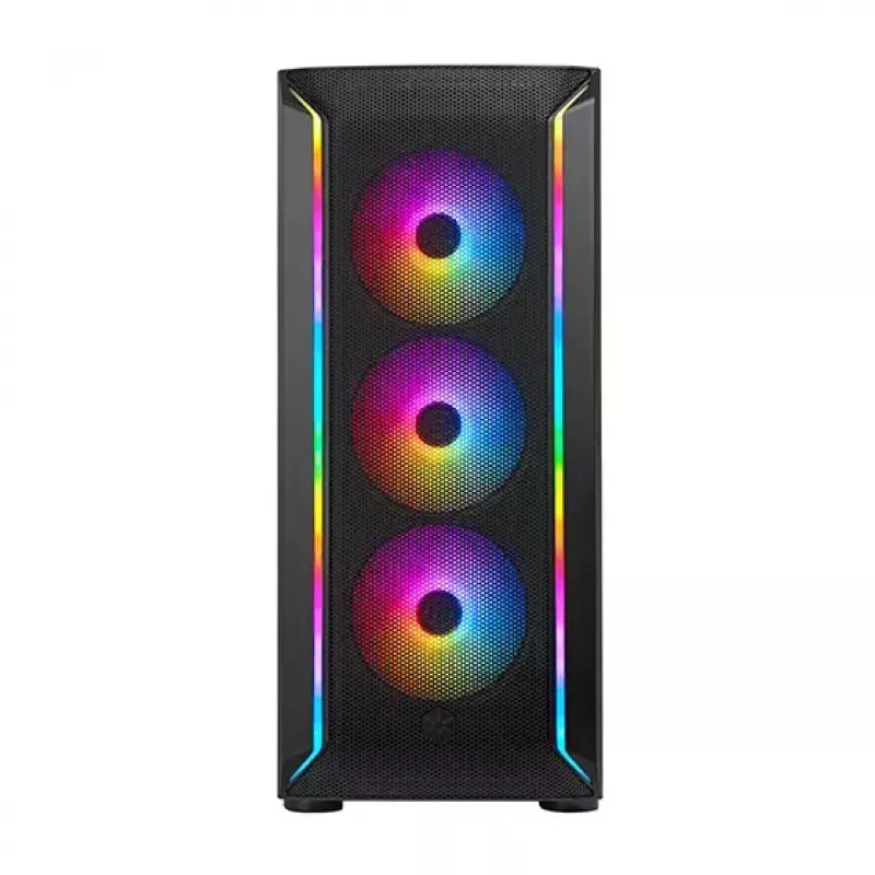 Korpusas Silverstone FARA 511Z Midi Tower Juodas