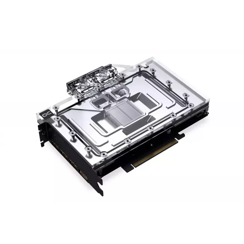 Vandens blokas + galinė plokštė Alphacool GPX-N Akrilinis Aliuminis Varis Juodas 144,3x198,6x35,9 mm
