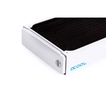 Alphacool 18647 radiatorius 124mm 272.1mm 45mm juodas baltas