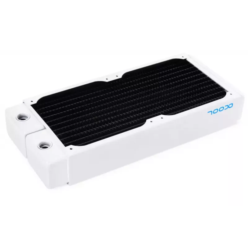 Alphacool 18647 radiatorius 124mm 272.1mm 45mm juodas baltas