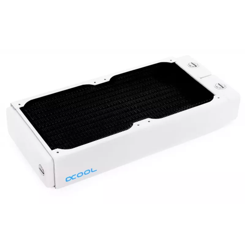 Alphacool 18647 radiatorius 124mm 272.1mm 45mm juodas baltas