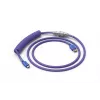 Glorious Gaming Coiled Violet 1,37 m – susuktas USB laidas klaviatūrai