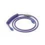 Glorious Gaming Coiled Violet 1,37 m – susuktas USB laidas klaviatūrai