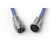 Glorious Gaming Coiled Violet 1,37 m – susuktas USB laidas klaviatūrai