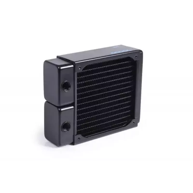 Radiatorius Alphacool 14472 žalvaris varis nerūdijantis plienas juodas 124 mm