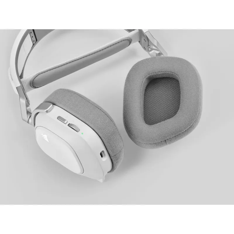CORSAIR Gaming ausinės HS80 – belaidės – baltos