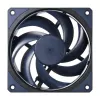 COOLER MASTER korpuso ventiliatorius Mobius 120 be LED juodas