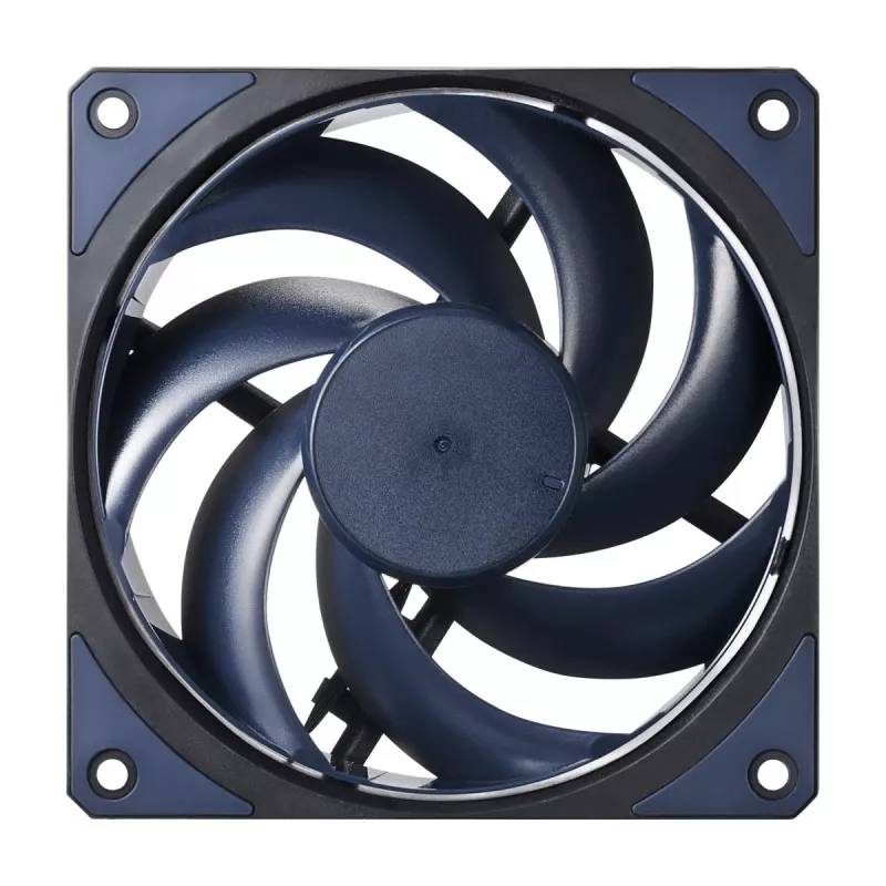 COOLER MASTER korpuso ventiliatorius Mobius 120 be LED juodas
