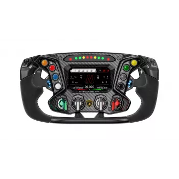 Moza Racing Essenza SCV12 lenktyninis vairas, juodas, aliuminis, anglies pluoštas, 310 mm
