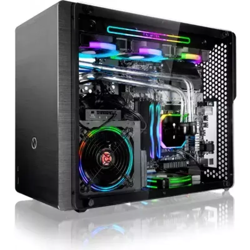 Korpusas RAIJINTEK Ophion M Evo ALS Midi Tower Juodas, Peršviečiamas