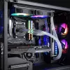 RAIJINTEK EOS 12 RBW ADD 120 mm ventiliatorius su hidrauliniu guoliu, PWM, 800–1800 RPM, 2 vnt., juoda/balta