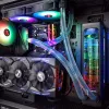 RAIJINTEK EOS 12 RBW ADD 120 mm ventiliatorius su hidrauliniu guoliu, PWM, 800–1800 RPM, 2 vnt., juoda/balta