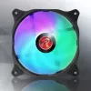 RAIJINTEK EOS 12 RBW ADD 120 mm ventiliatorius su hidrauliniu guoliu, PWM, 800–1800 RPM, 2 vnt., juoda/balta