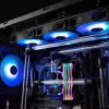 RAIJINTEK EOS 12 RBW ADD 120 mm ventiliatorius su hidrauliniu guoliu, PWM, 800–1800 RPM, 2 vnt., juoda/balta