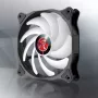 RAIJINTEK EOS 12 RBW ADD 120 mm ventiliatorius su hidrauliniu guoliu, PWM, 800–1800 RPM, 2 vnt., juoda/balta
