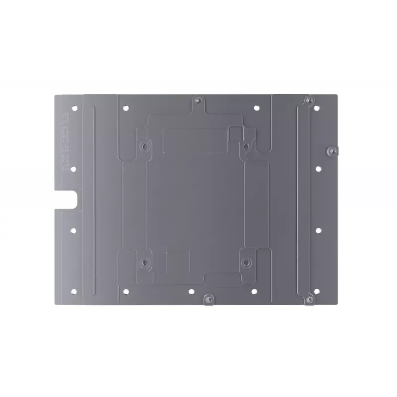 Vandens blokas su galine plokšte Alphacool 13456 Akrilinis Aliuminis Juodas Sidabrinis Skaidrus