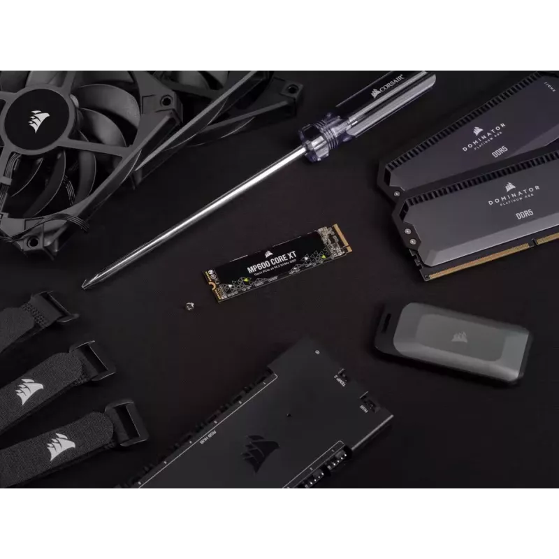 CORSAIR SSD – 4TB – MP600 Core Xt PCI-E 4.0 (gen4) x4 NVMe M.2