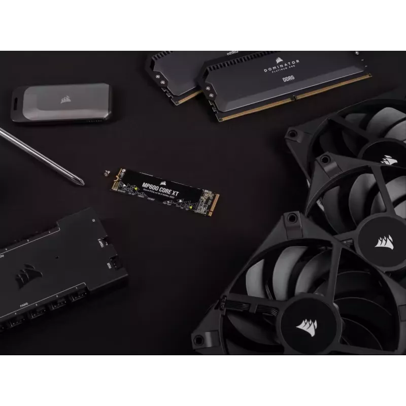 CORSAIR SSD – 4TB – MP600 Core Xt PCI-E 4.0 (gen4) x4 NVMe M.2